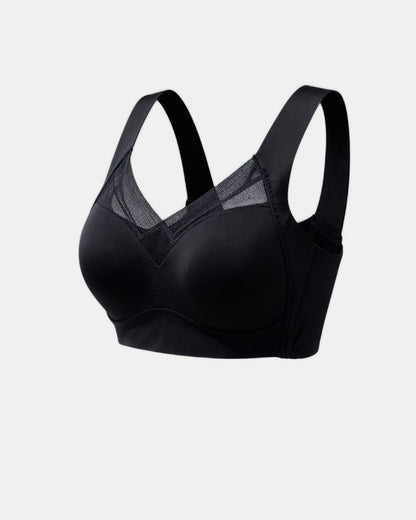 wireless comfort vest bra Black — Wear Rose