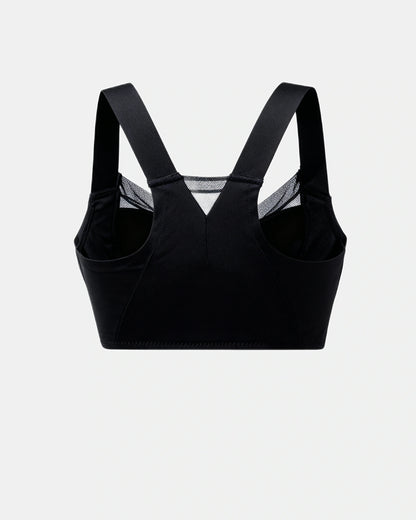 wireless comfort vest bra Black — Wear Rose