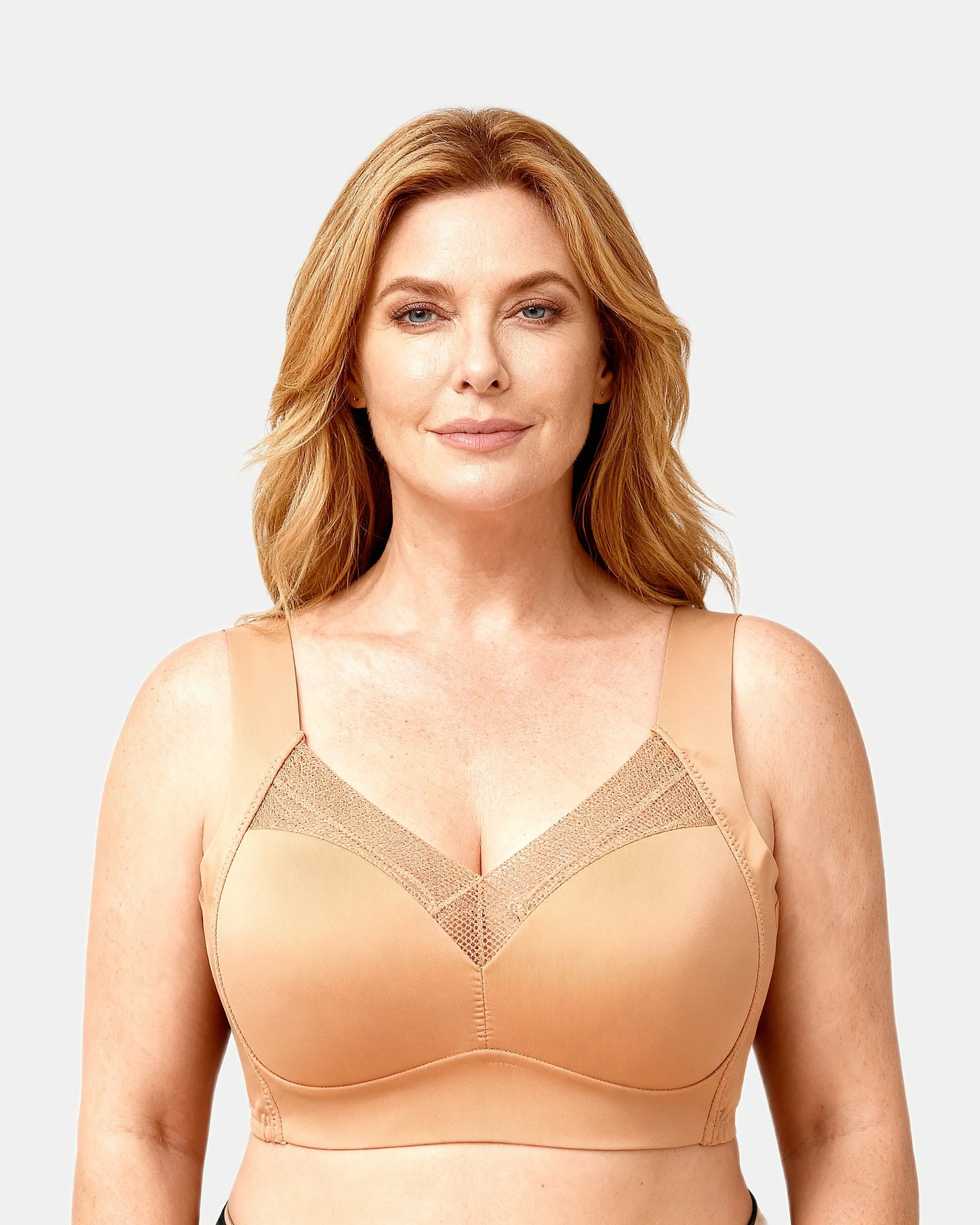 wireless comfort vest bra Nude — Wear Rose