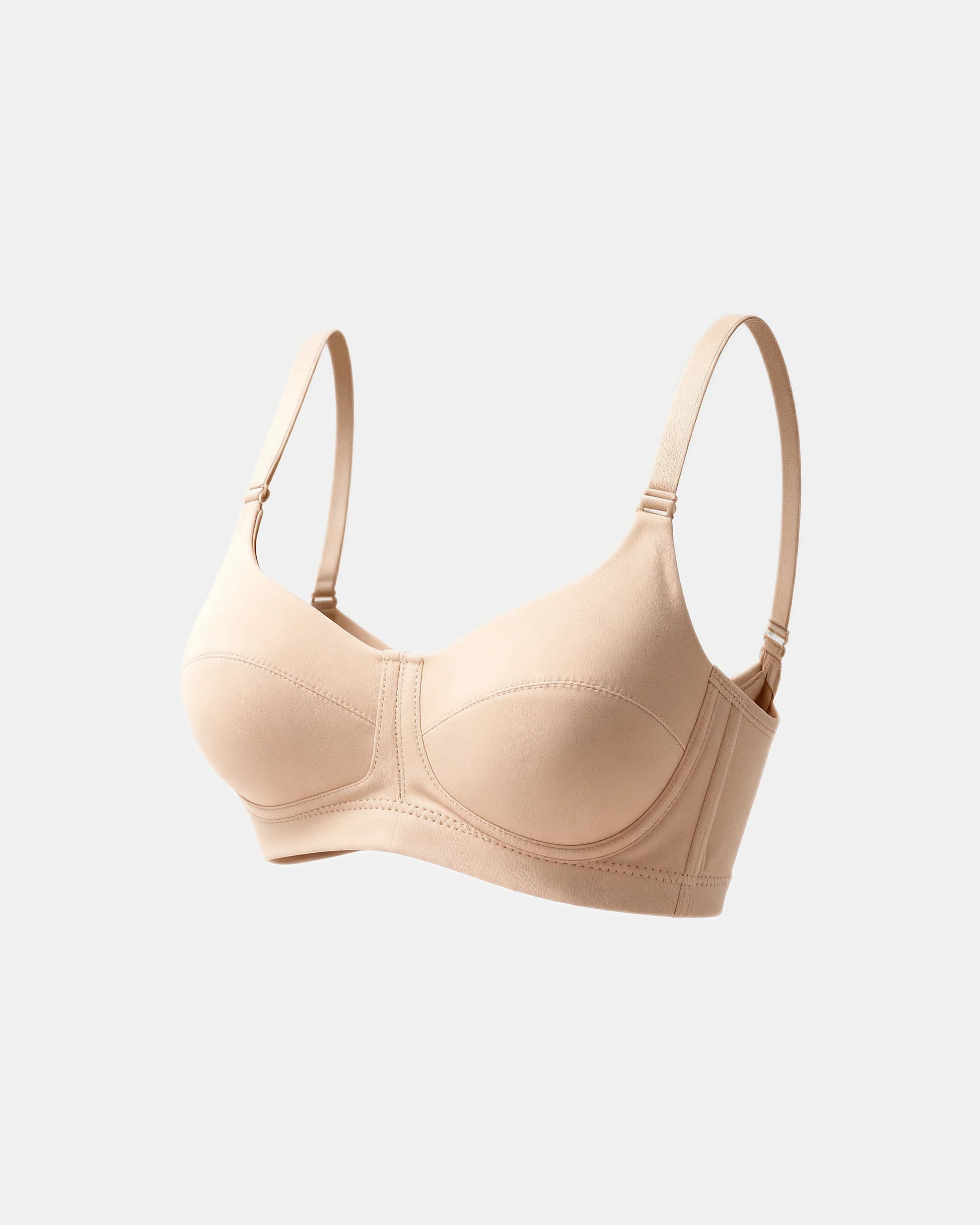 wireless push up bra Beige — Wear Rose