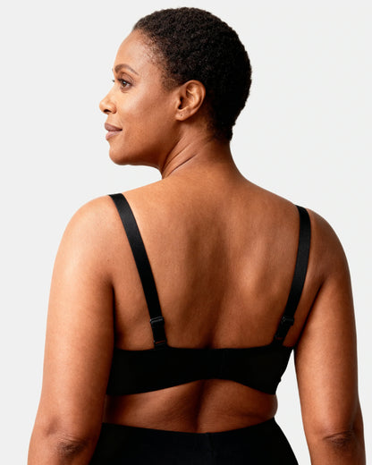 wireless push up bra Black — Wear Rose
