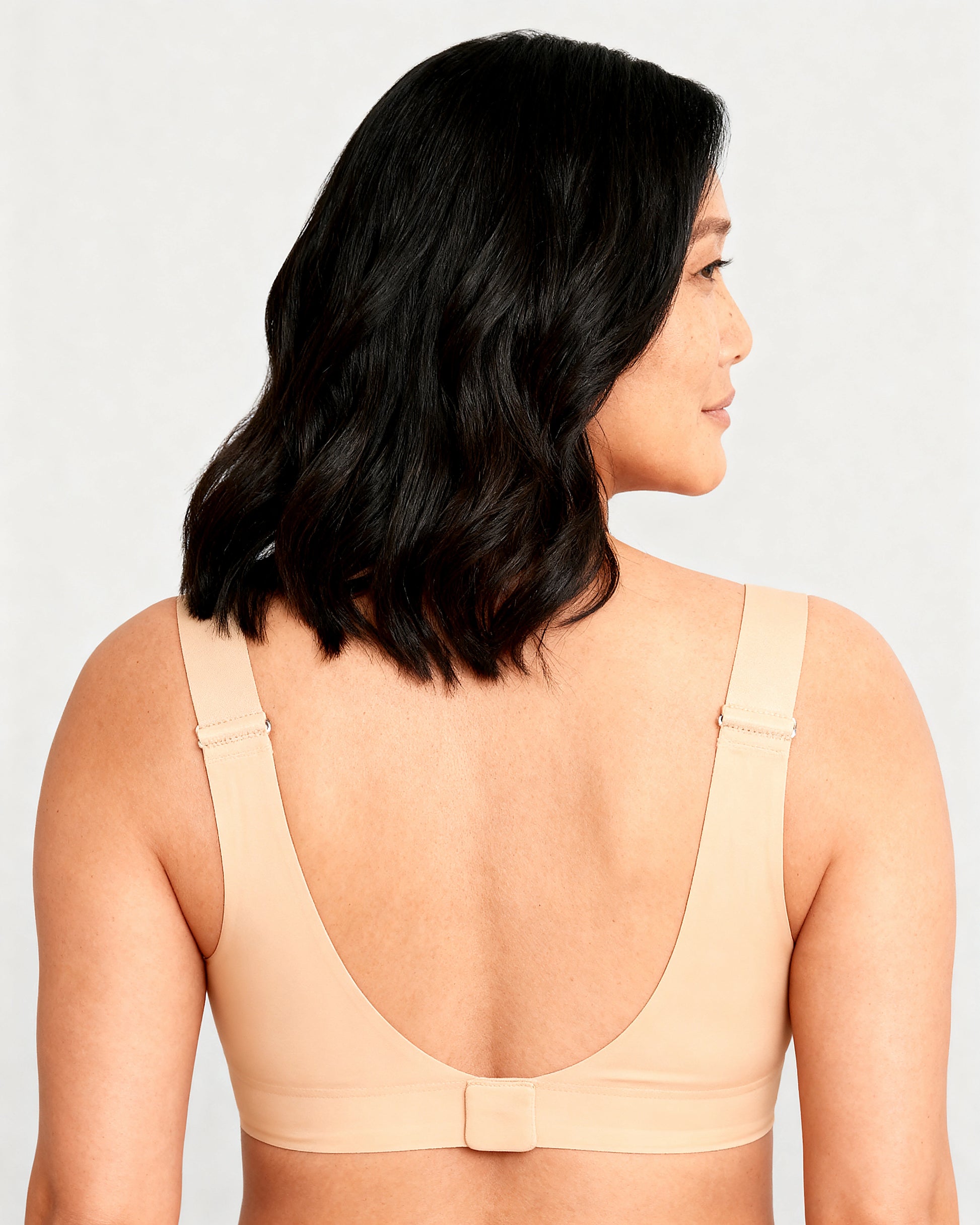 wireless bra full coverage wireless daily bra comfortable wireless Beige — Wear Rose