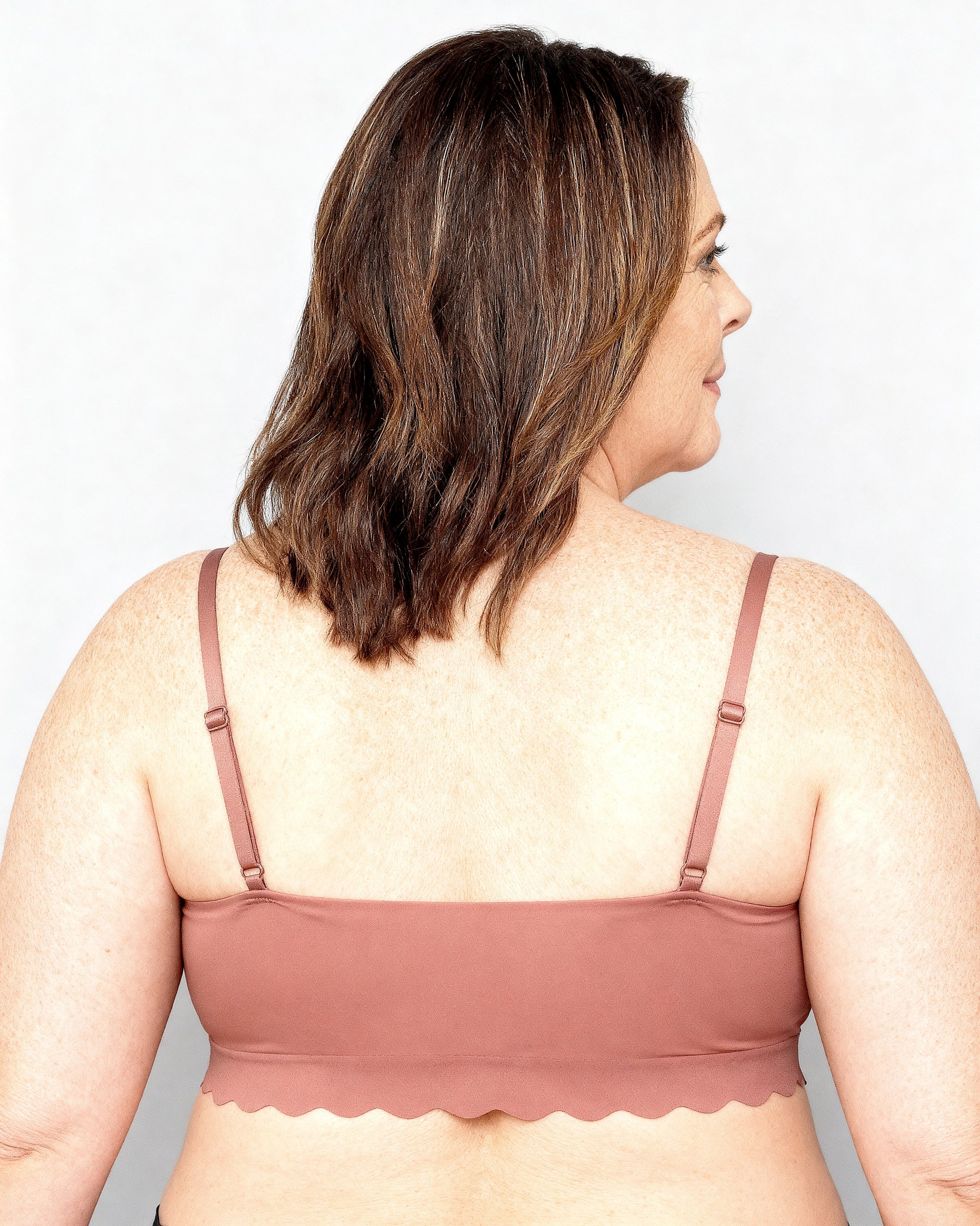 women's wireless seamless ice silk bralette Dusty Pink — Wear Rose