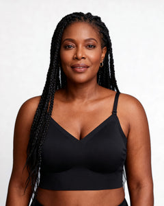Women's Wireless Push Up Seamless U-Back Bralette (new)