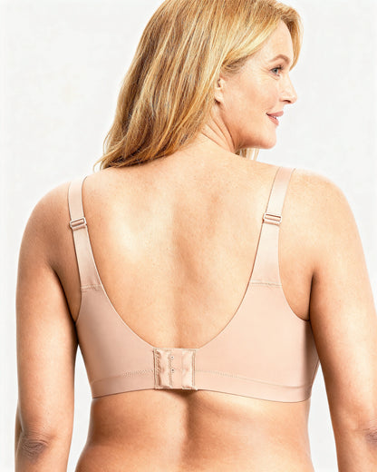 women's wireless seamless t-shirt bra Nude — Wear Rose
